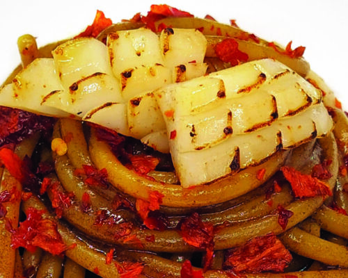 aglio nero di voghiera ricette gourmet pasta seppie