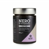aglio nero di Voghiera crema 300g in barattolo di vetro